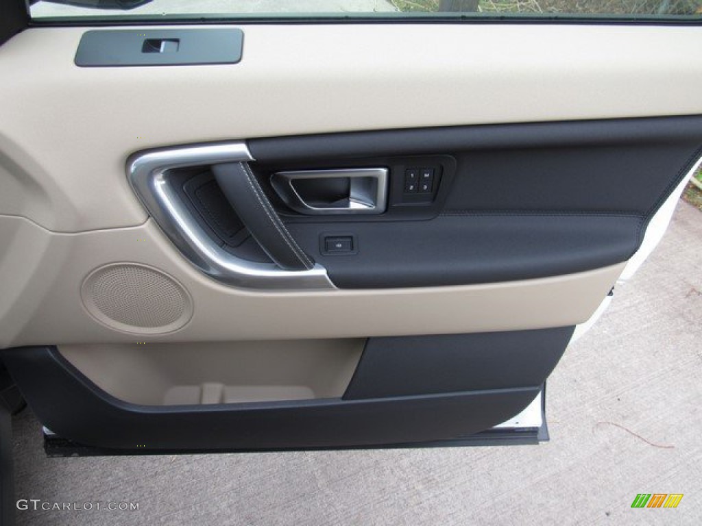 2019 Land Rover Discovery Sport HSE Almond/Ebony Door Panel Photo #131724300