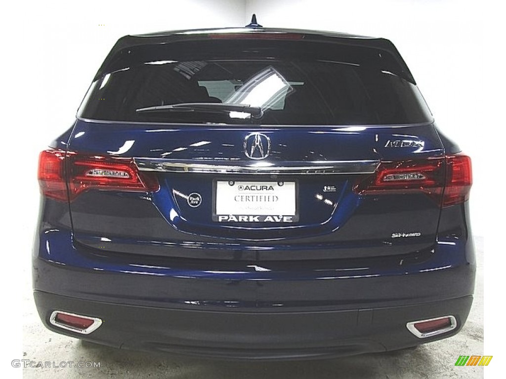 2016 MDX SH-AWD Technology - Fathom Blue Pearl / Graystone photo #3