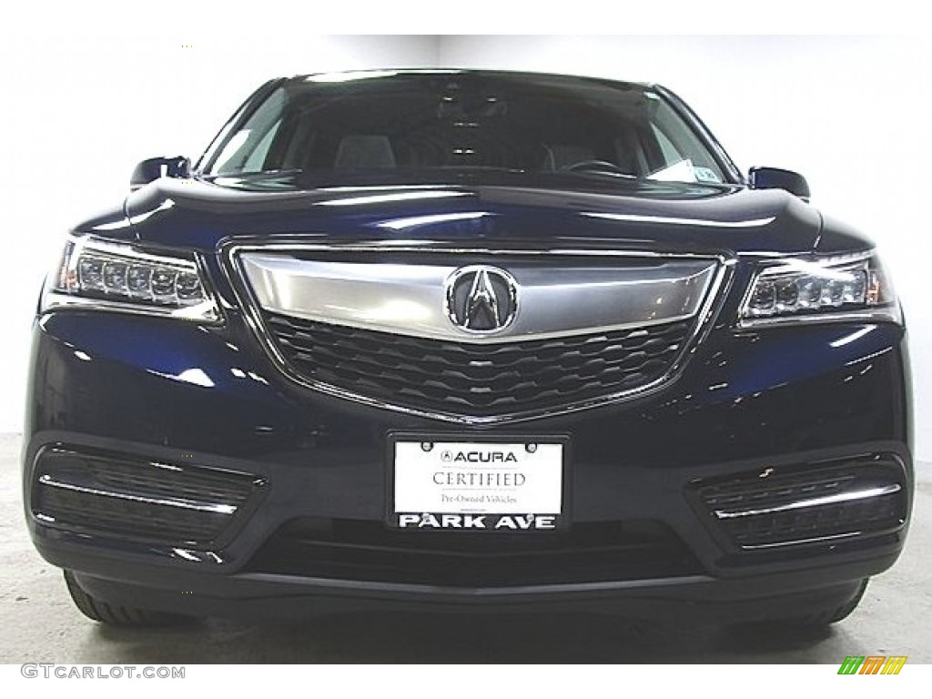 2016 MDX SH-AWD Technology - Fathom Blue Pearl / Graystone photo #6
