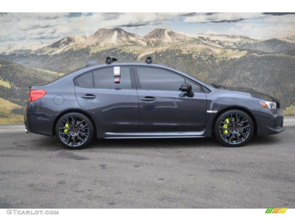 Dark Gray Metallic 2018 Subaru WRX STI Limited Exterior Photo #131725104