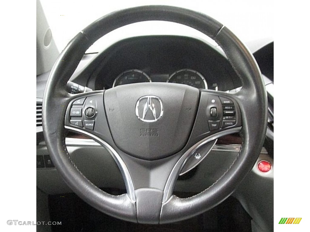 2016 MDX SH-AWD Technology - Fathom Blue Pearl / Graystone photo #26