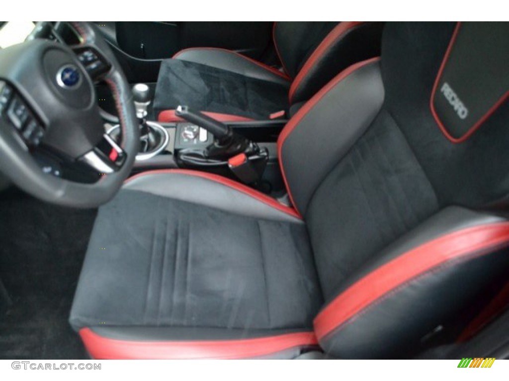 Carbon Black Interior 2018 Subaru WRX STI Limited Photo #131725290