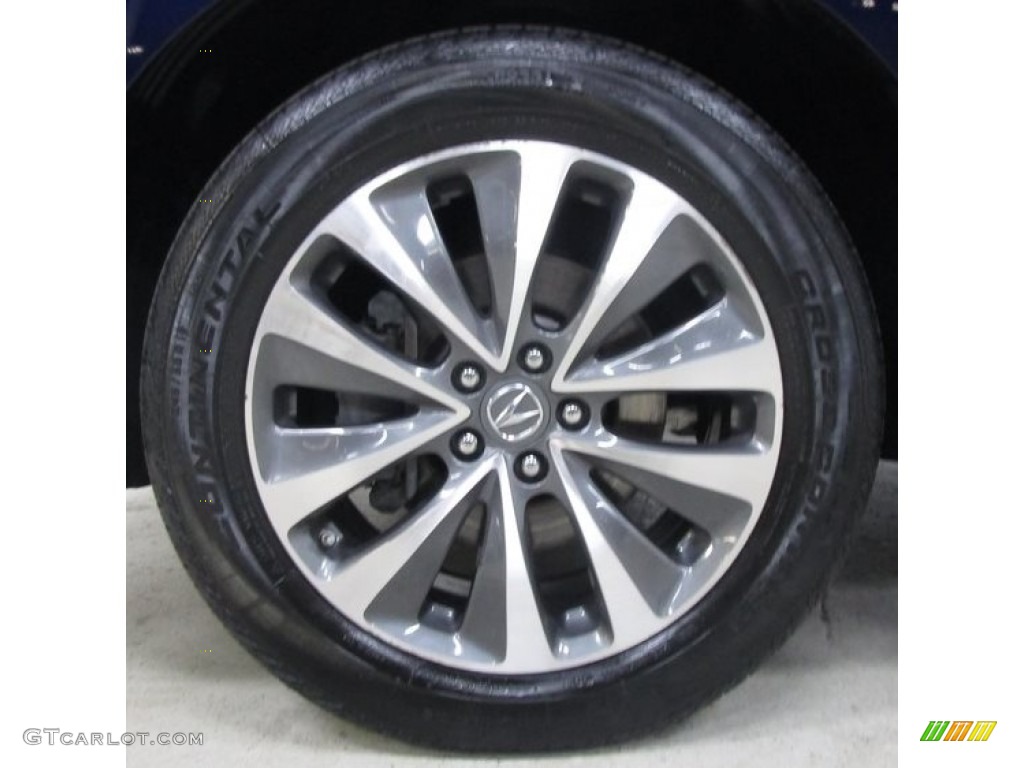 2016 MDX SH-AWD Technology - Fathom Blue Pearl / Graystone photo #31