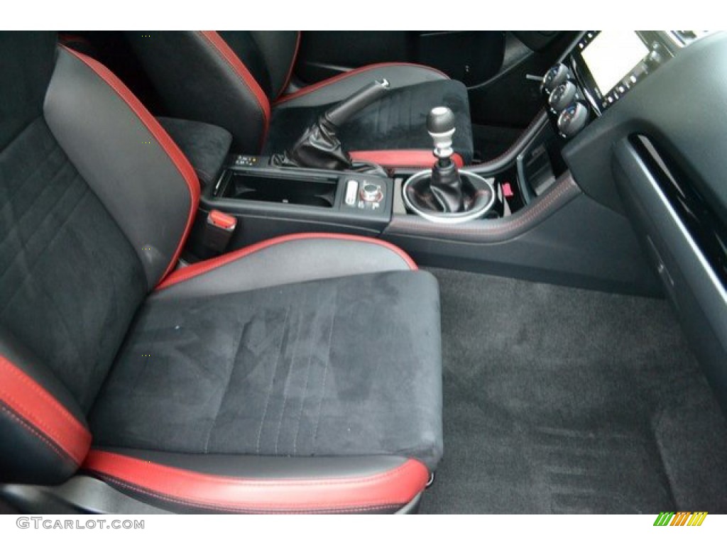 Carbon Black Interior 2018 Subaru WRX STI Limited Photo #131725434