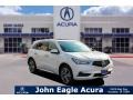 2019 White Diamond Pearl Acura MDX Sport Hybrid SH-AWD  photo #1