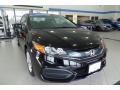 Crystal Black Pearl - Civic LX Coupe Photo No. 6