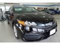 Crystal Black Pearl - Civic LX Coupe Photo No. 12