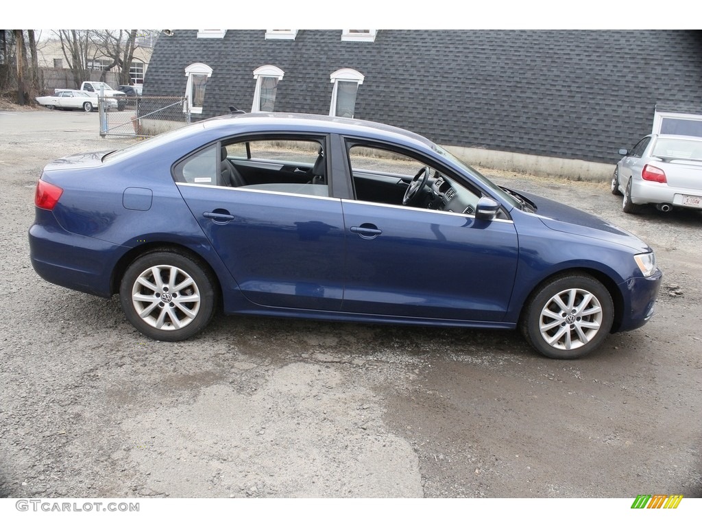 2014 Jetta SE Sedan - Tempest Blue Metallic / Titan Black photo #5