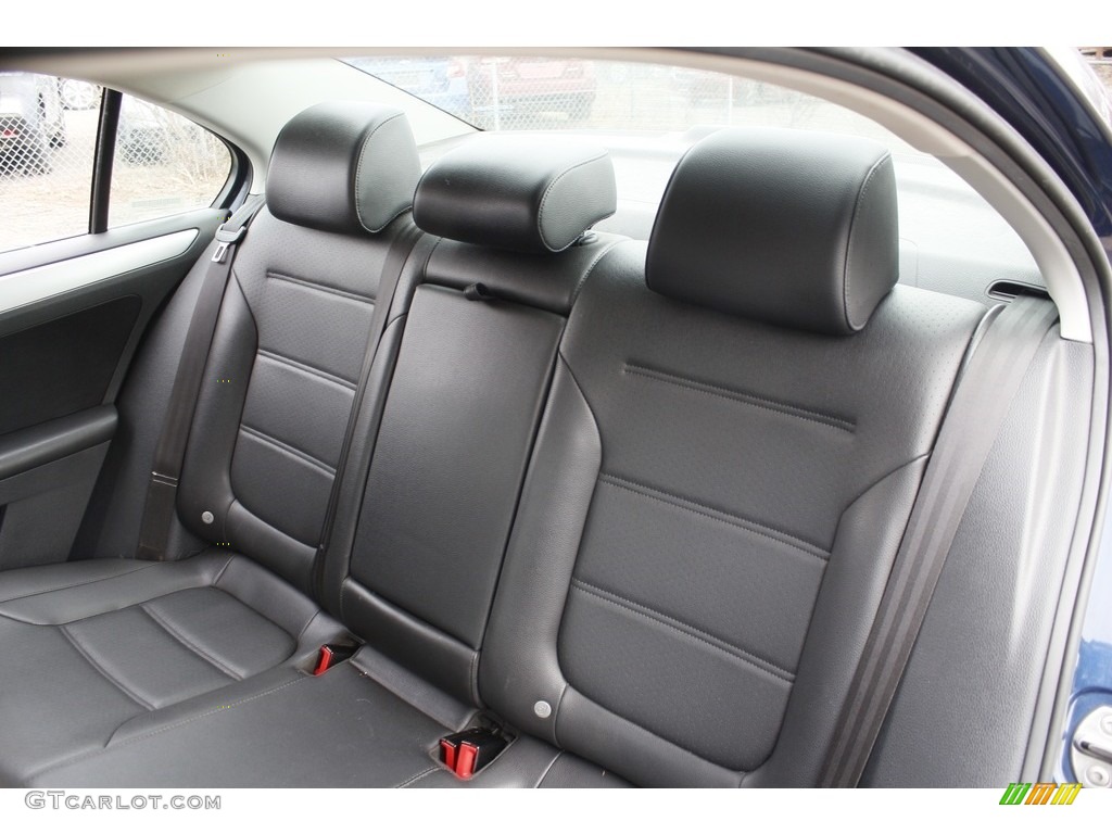 2014 Jetta SE Sedan - Tempest Blue Metallic / Titan Black photo #14