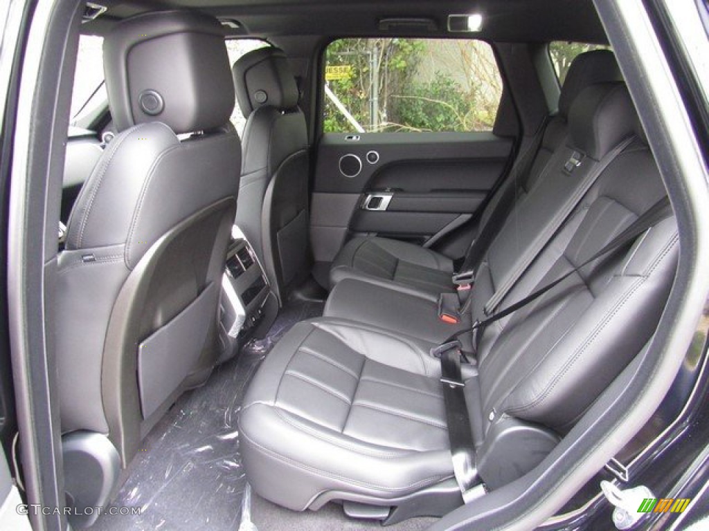 Ebony/Ebony Interior 2019 Land Rover Range Rover Sport SE Photo #131730062