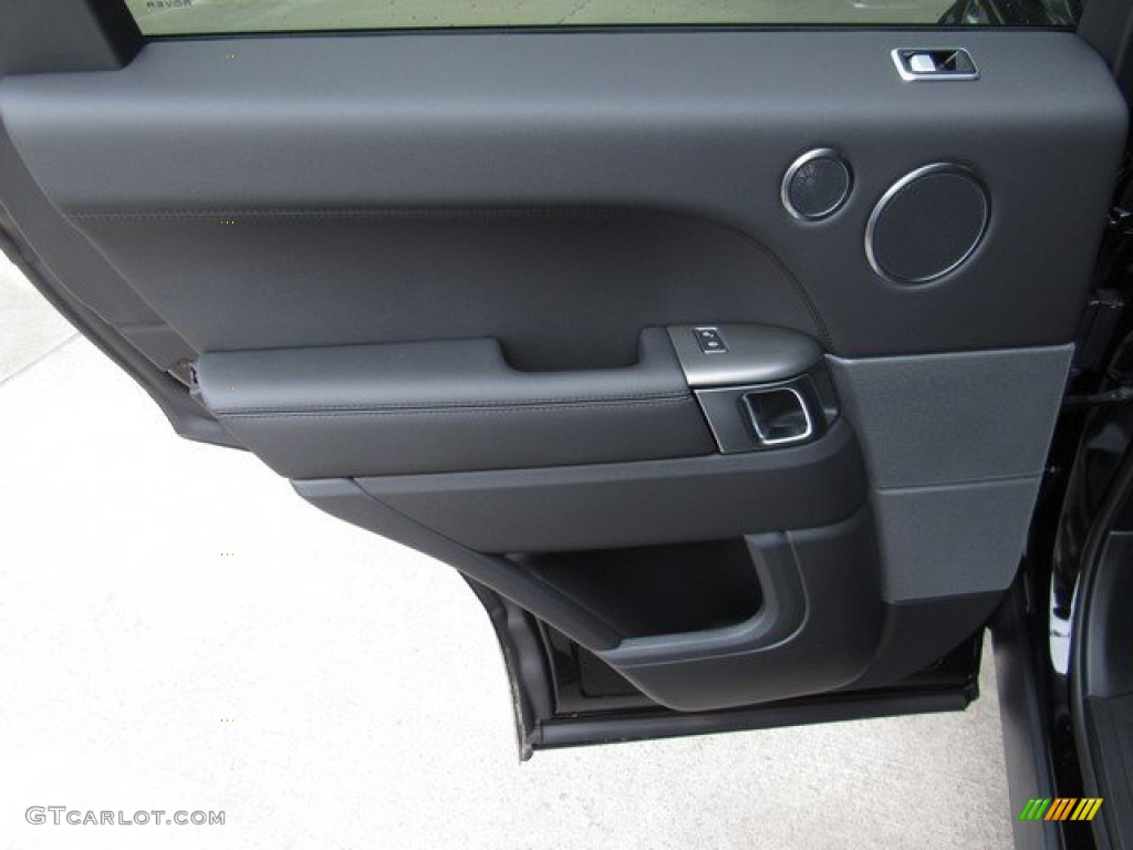 2019 Land Rover Range Rover Sport SE Ebony/Ebony Door Panel Photo #131730173