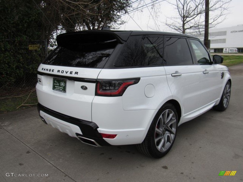 2019 Range Rover Sport Autobiography Dynamic - Fuji White / Espresso/Almond photo #7