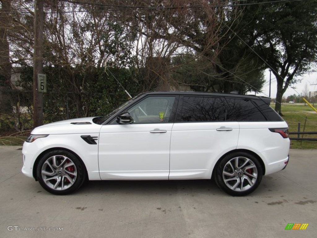 Fuji White 2019 Land Rover Range Rover Sport Autobiography Dynamic Exterior Photo #131730917