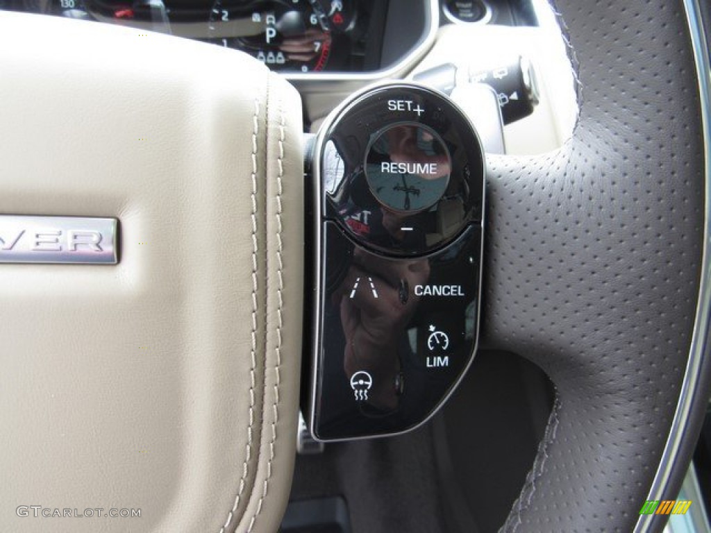 2019 Land Rover Range Rover Sport Autobiography Dynamic Espresso/Almond Steering Wheel Photo #131731064