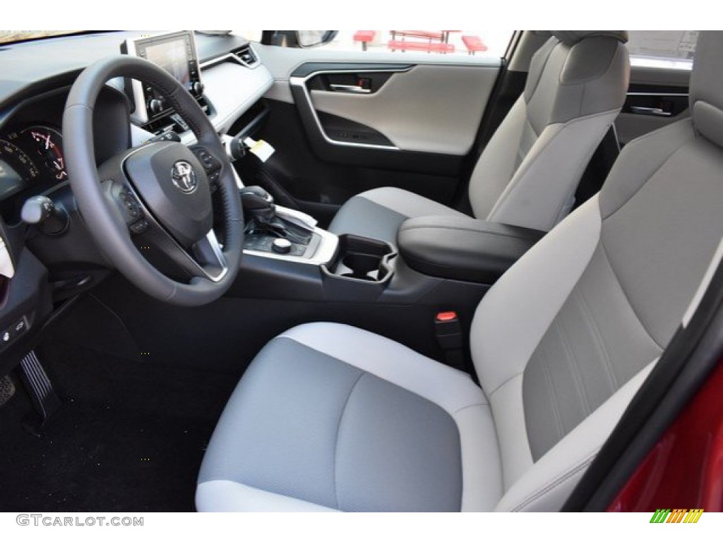 2019 RAV4 Limited AWD - Ruby Flare Pearl / Light Gray photo #6