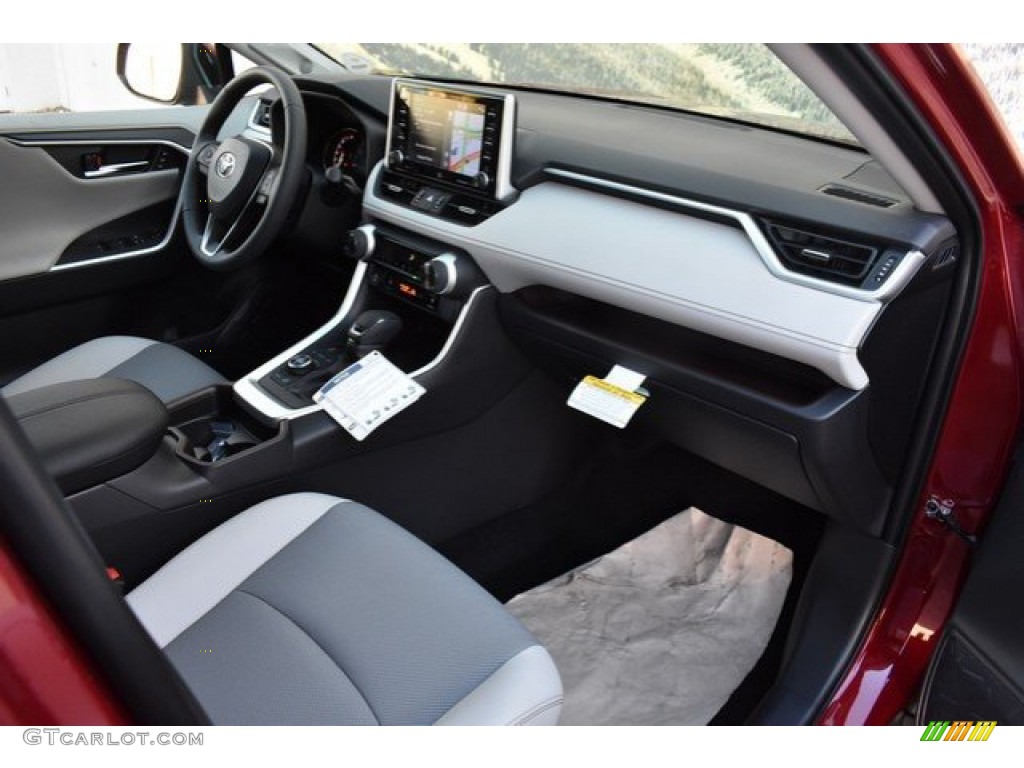 2019 RAV4 Limited AWD - Ruby Flare Pearl / Light Gray photo #11