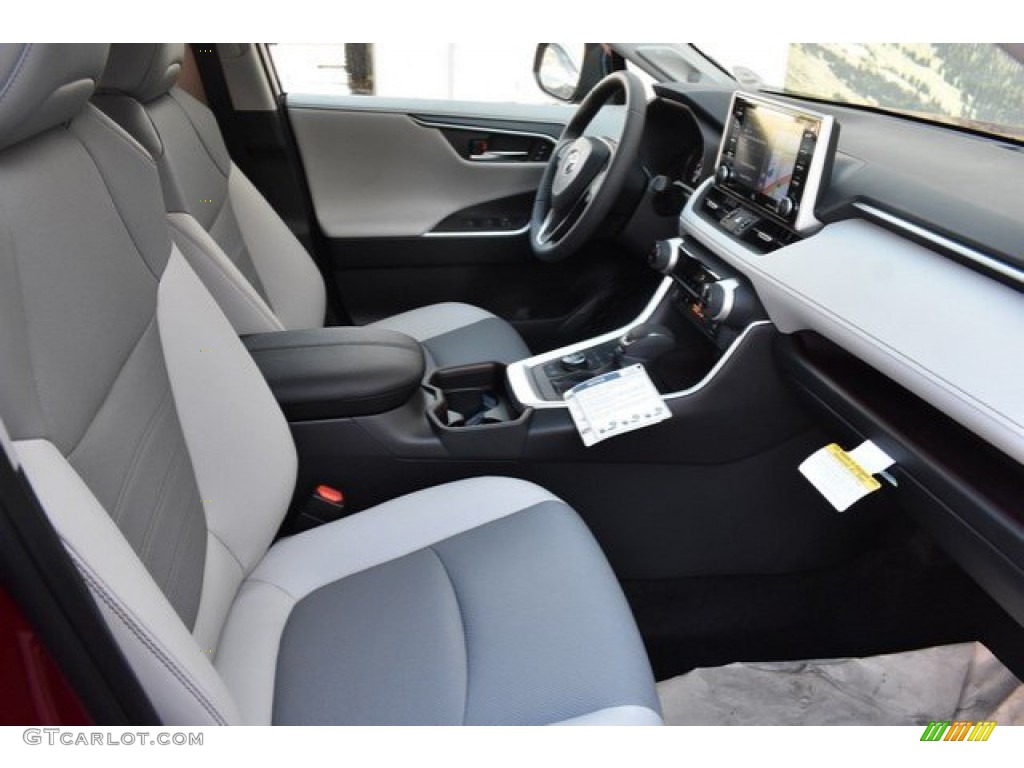 2019 RAV4 Limited AWD - Ruby Flare Pearl / Light Gray photo #12