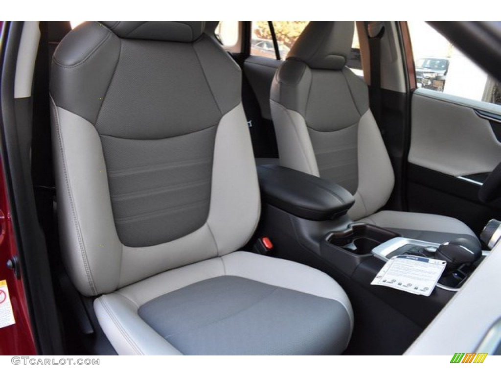 2019 RAV4 Limited AWD - Ruby Flare Pearl / Light Gray photo #13
