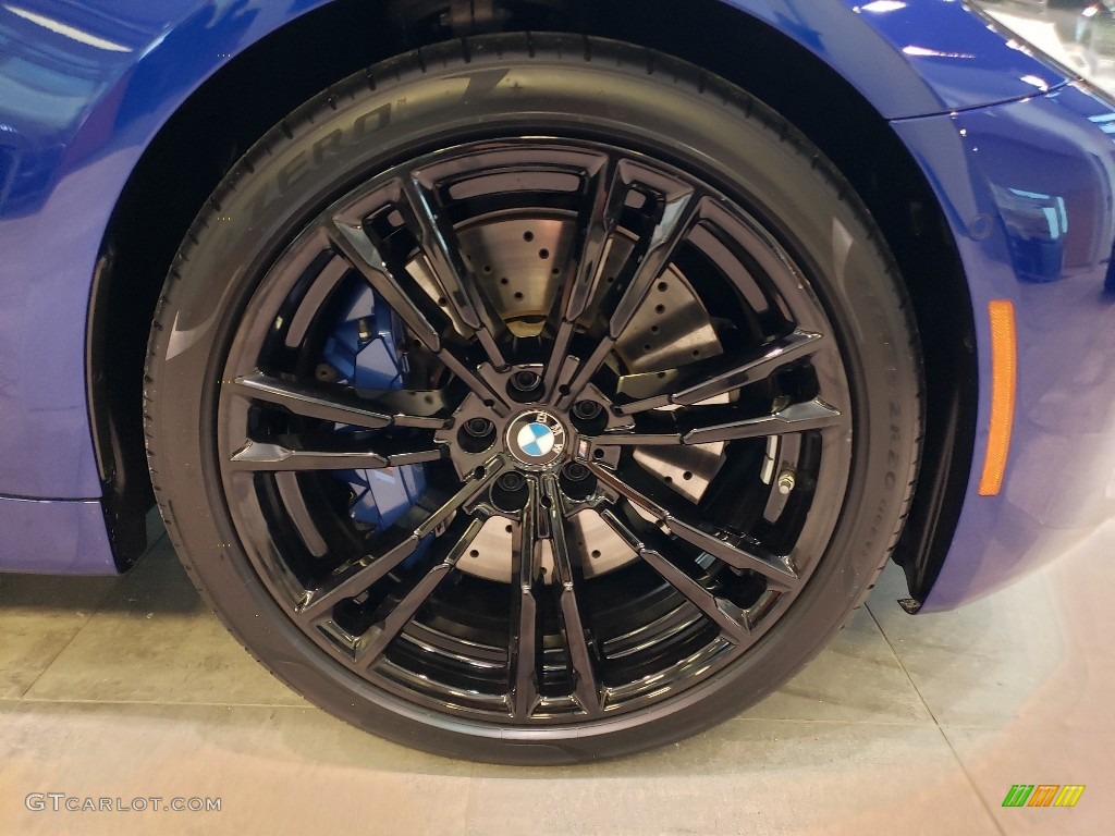 2019 M5 Sedan - Marina Bay Blue metallic / Black photo #3