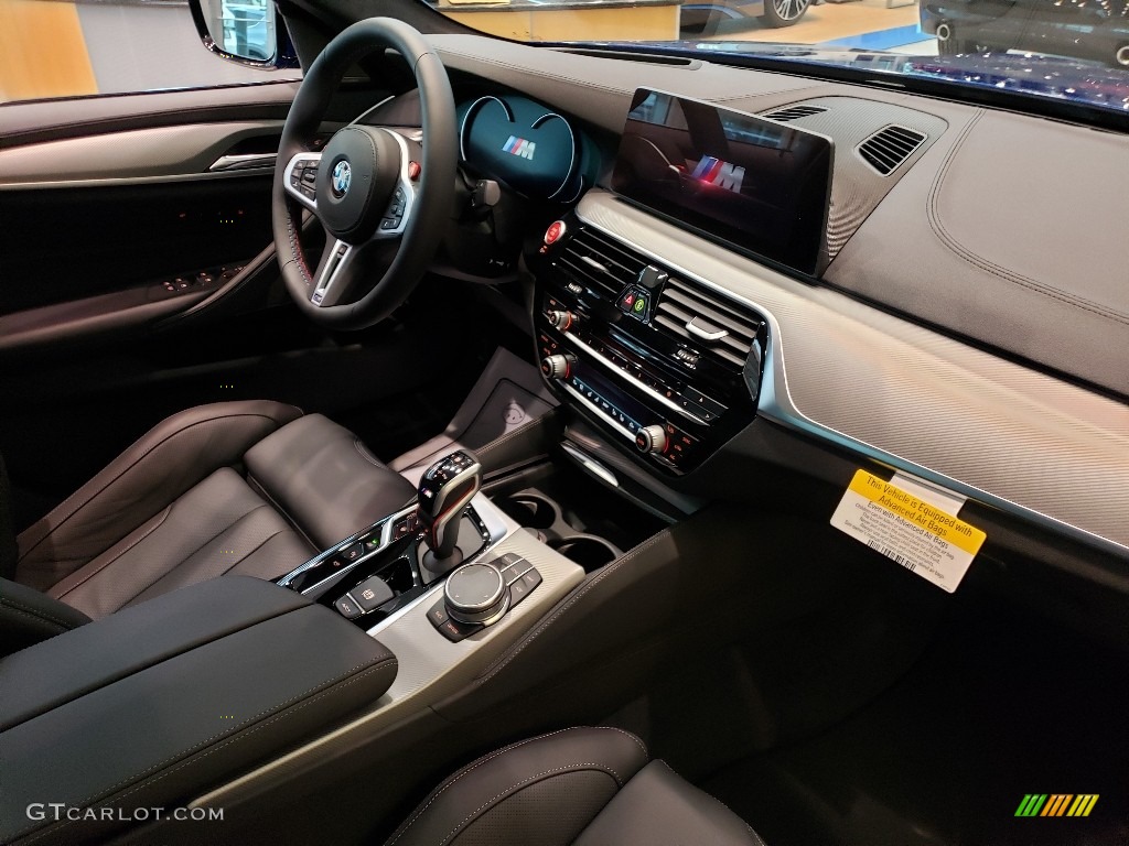 2019 M5 Sedan - Marina Bay Blue metallic / Black photo #4