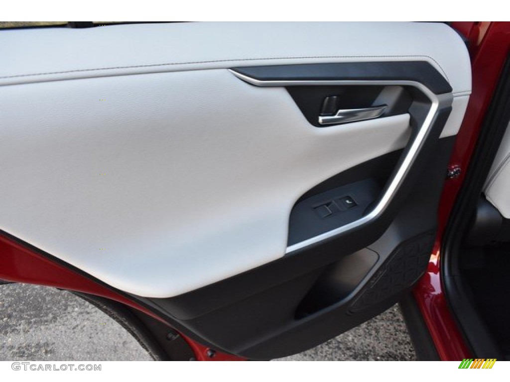 2019 RAV4 Limited AWD - Ruby Flare Pearl / Light Gray photo #21