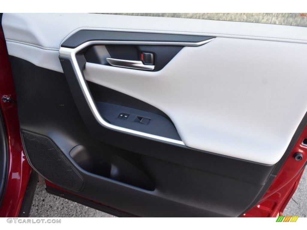 2019 RAV4 Limited AWD - Ruby Flare Pearl / Light Gray photo #22