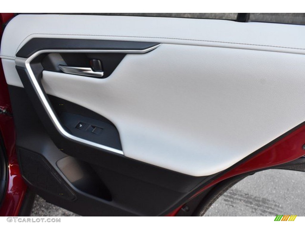 2019 RAV4 Limited AWD - Ruby Flare Pearl / Light Gray photo #23