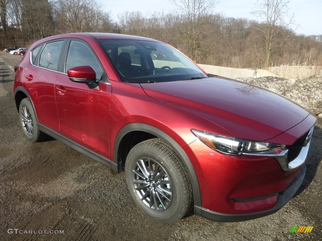 Soul Red Crystal Metallic 2019 Mazda CX-5 Sport AWD Exterior Photo #131732911