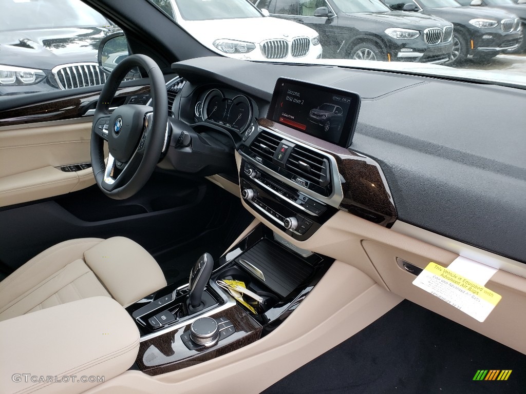 2019 X3 xDrive30i - Mineral White Metallic / Canberra Beige/Black photo #4