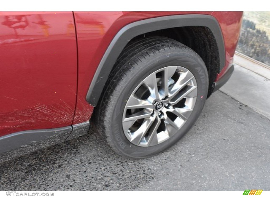 2019 RAV4 Limited AWD - Ruby Flare Pearl / Light Gray photo #37