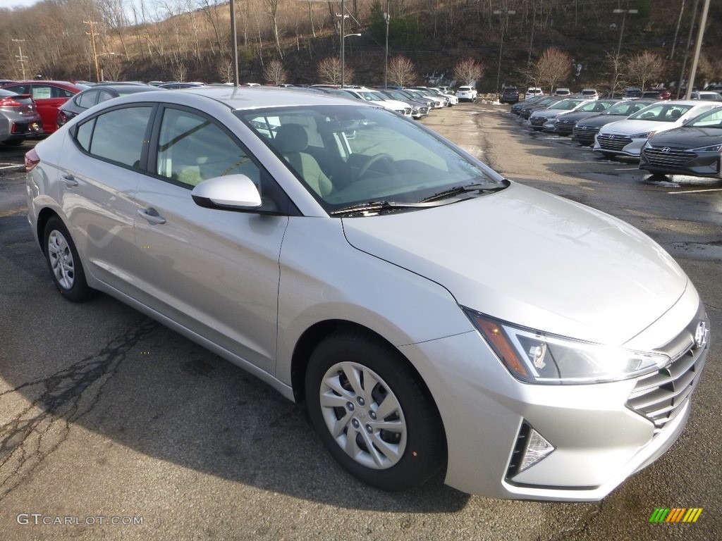 2019 Elantra SE - Symphony Silver / Gray photo #3