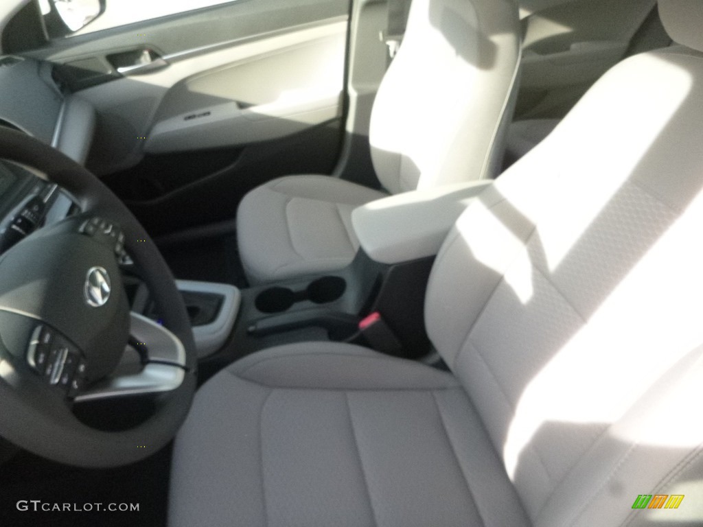 2019 Elantra SE - Symphony Silver / Gray photo #12