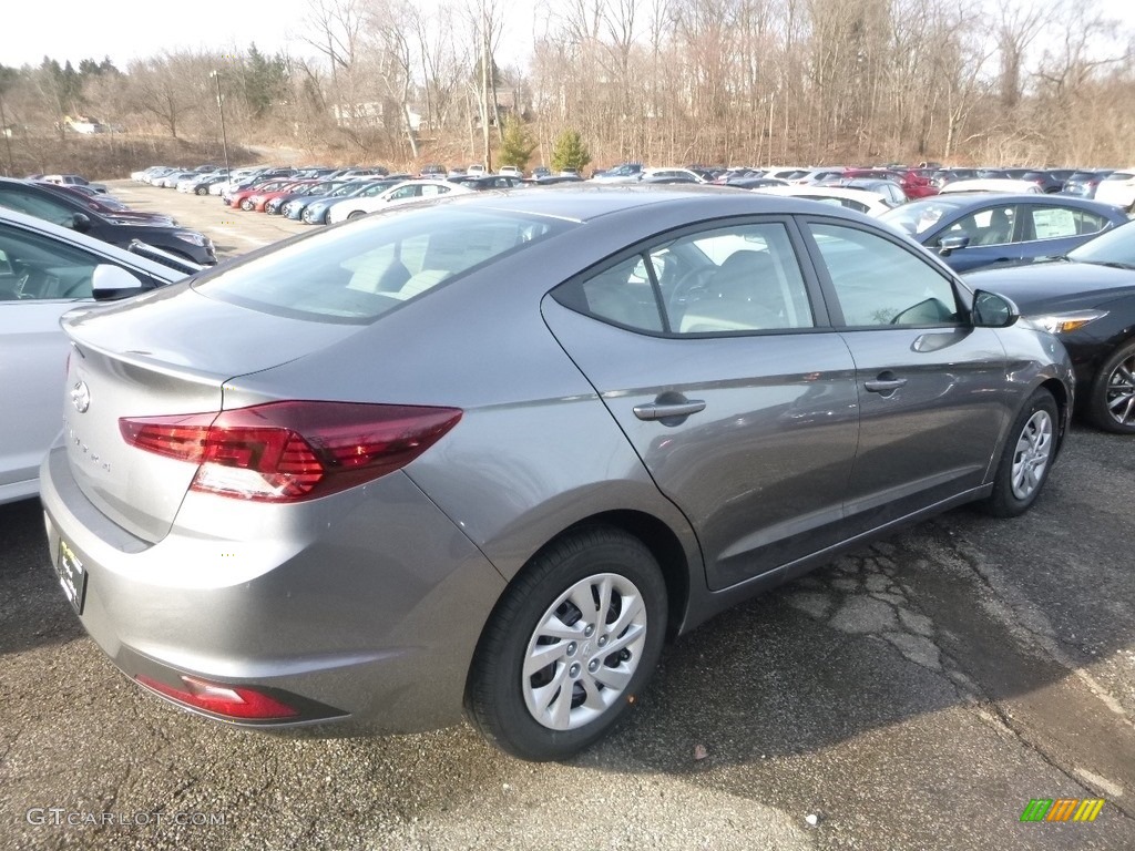 2019 Elantra SE - Machine Gray / Gray photo #2