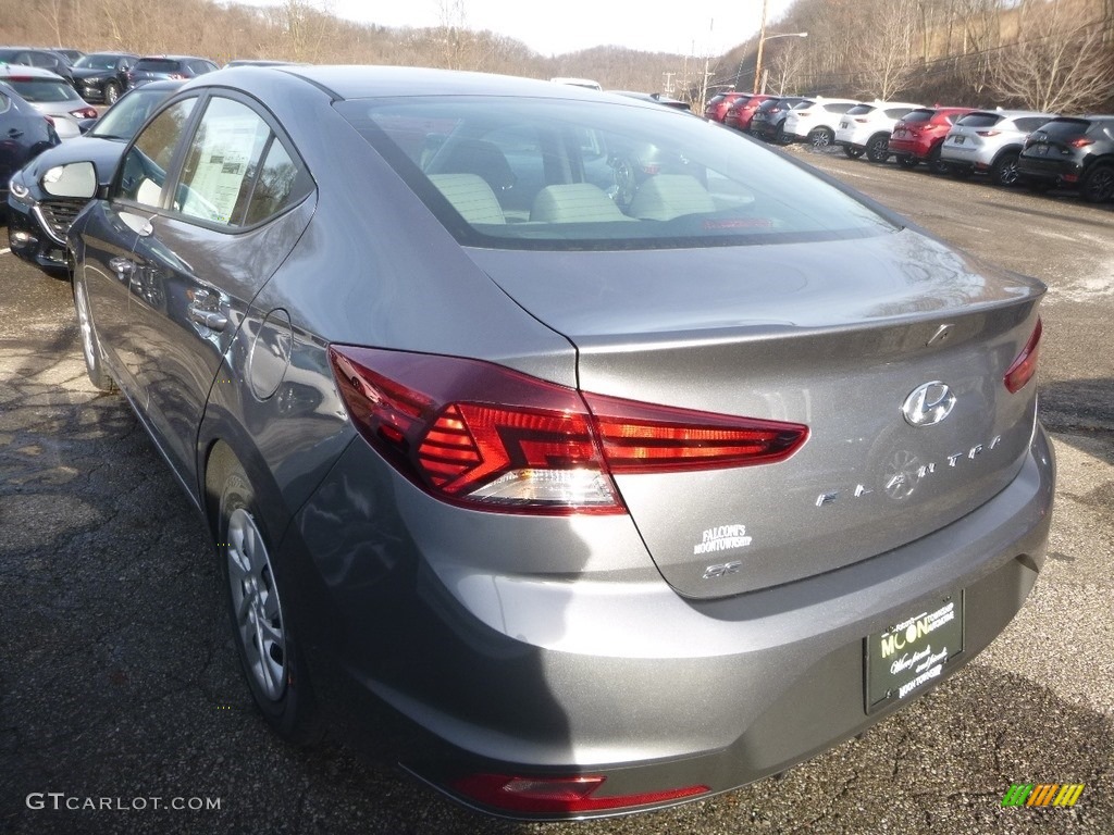 2019 Elantra SE - Machine Gray / Gray photo #5