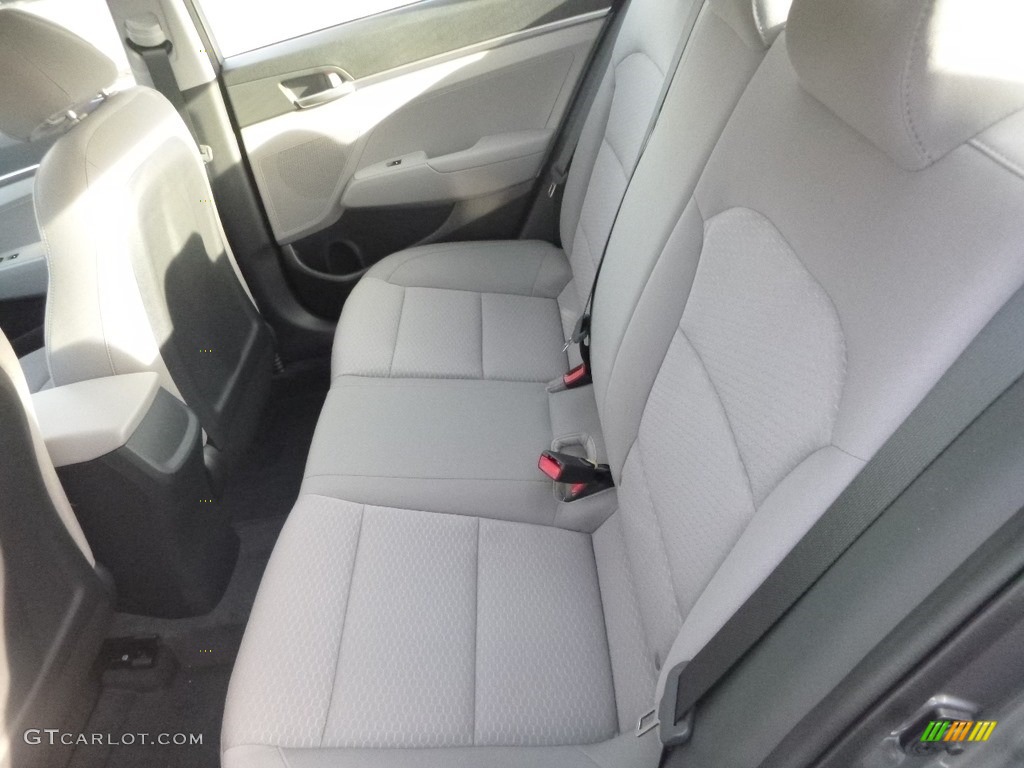2019 Elantra SE - Machine Gray / Gray photo #8