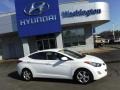 2013 Shimmering White Hyundai Elantra GLS  photo #2