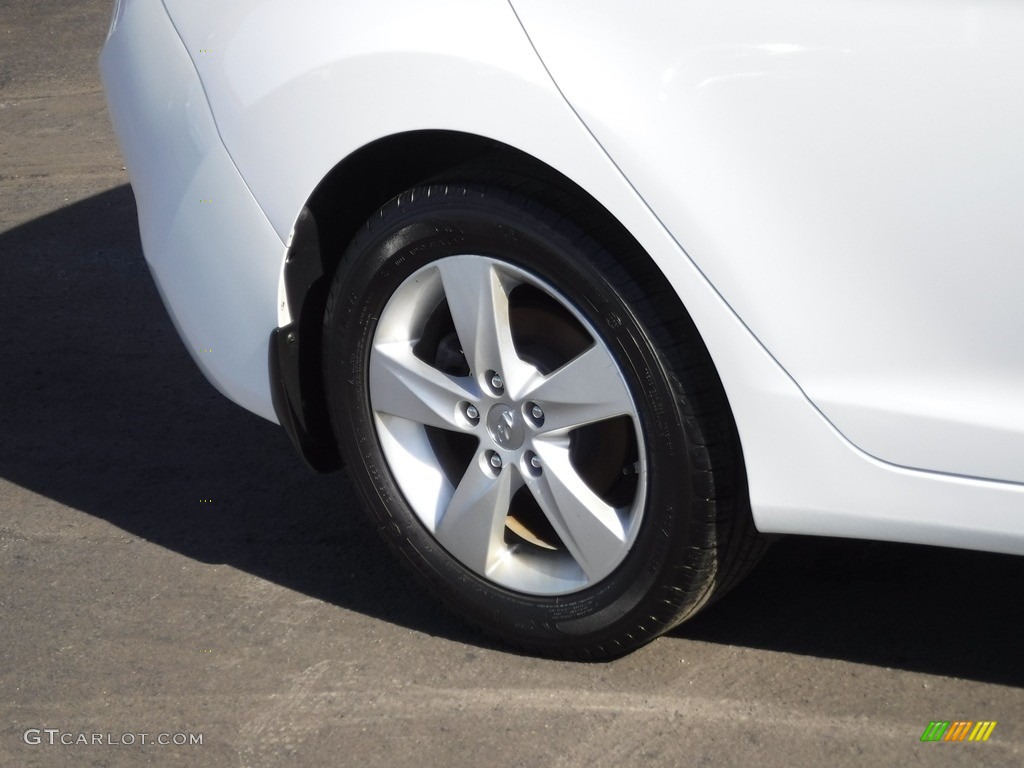 2013 Elantra GLS - Shimmering White / Beige photo #3