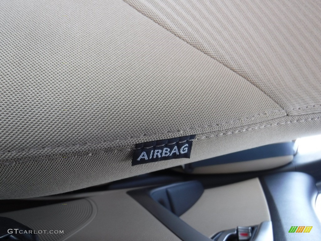 2013 Elantra GLS - Shimmering White / Beige photo #14
