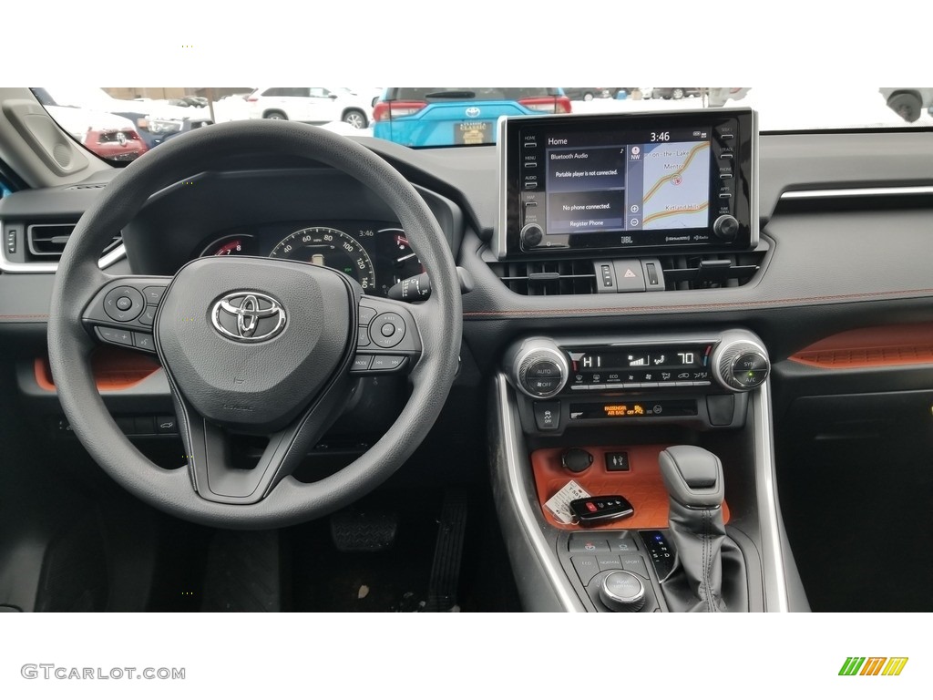 2019 Toyota RAV4 Adventure AWD Black Dashboard Photo #131734832