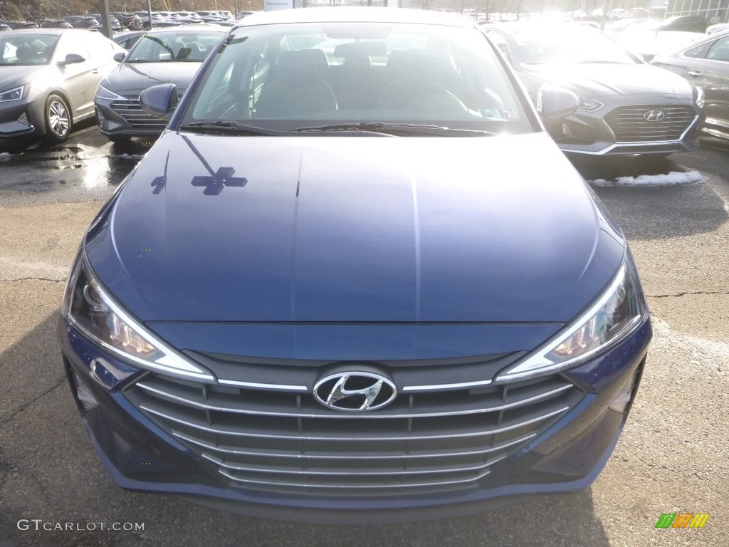 2019 Elantra SE - Lakeside Blue / Gray photo #4