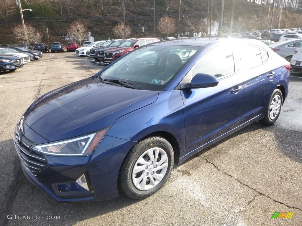 2019 Elantra SE - Lakeside Blue / Gray photo #5