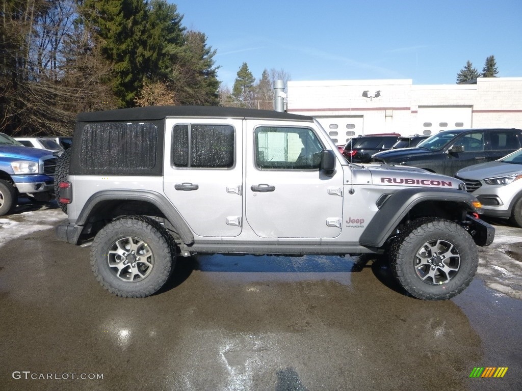 Billet Silver Metallic 2019 Jeep Wrangler Unlimited Rubicon 4x4 Exterior Photo #131735701