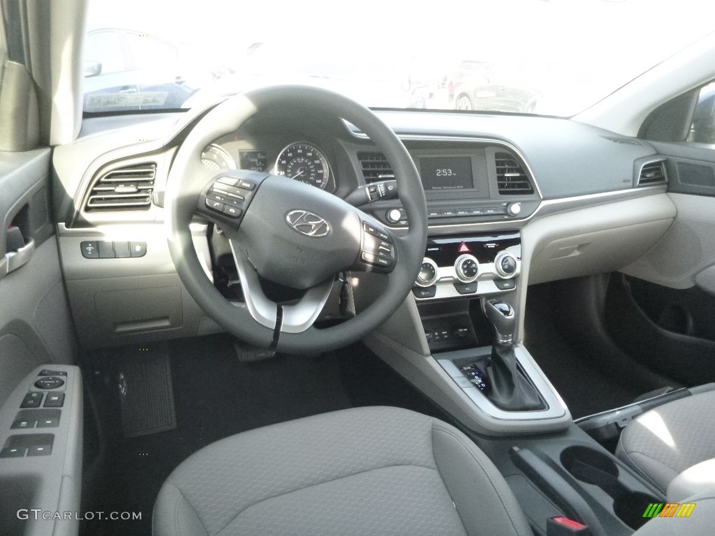 2019 Elantra SE - Lakeside Blue / Gray photo #10
