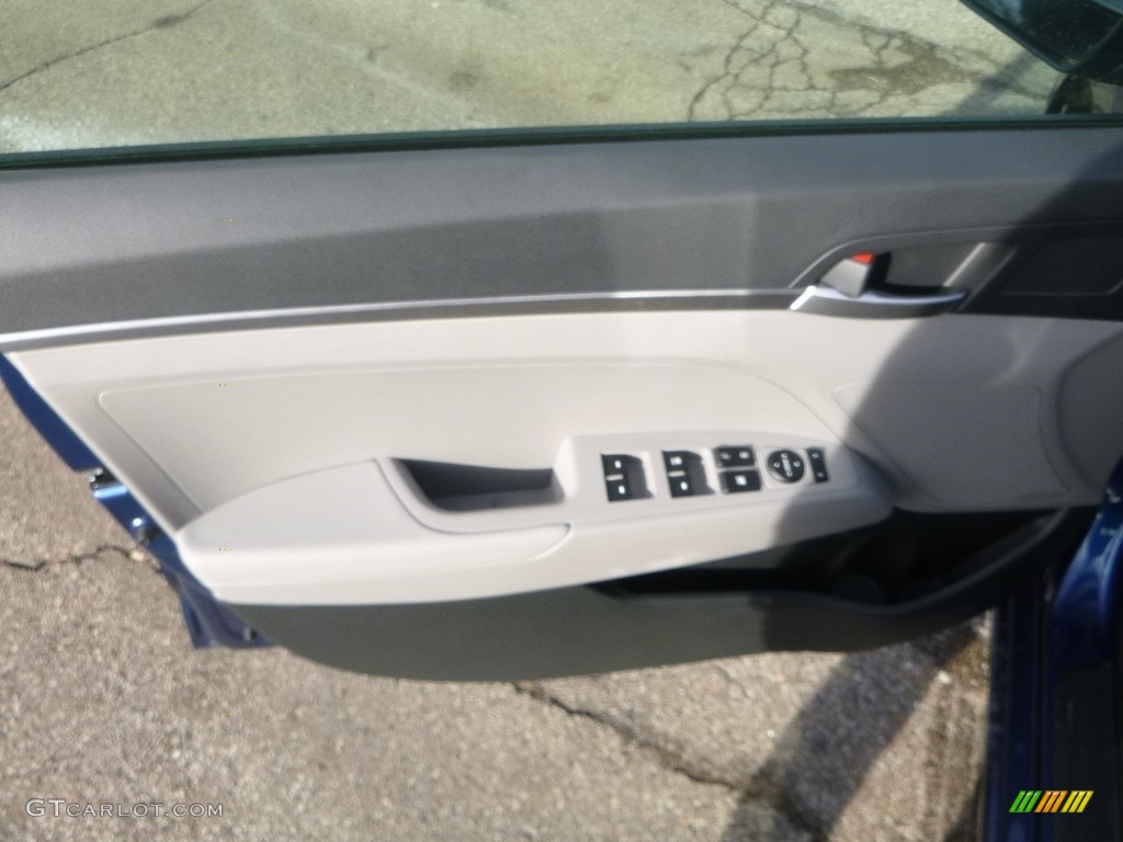 2019 Elantra SE - Lakeside Blue / Gray photo #11