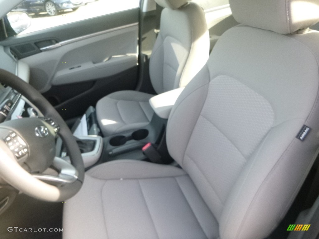 2019 Elantra SE - Lakeside Blue / Gray photo #12