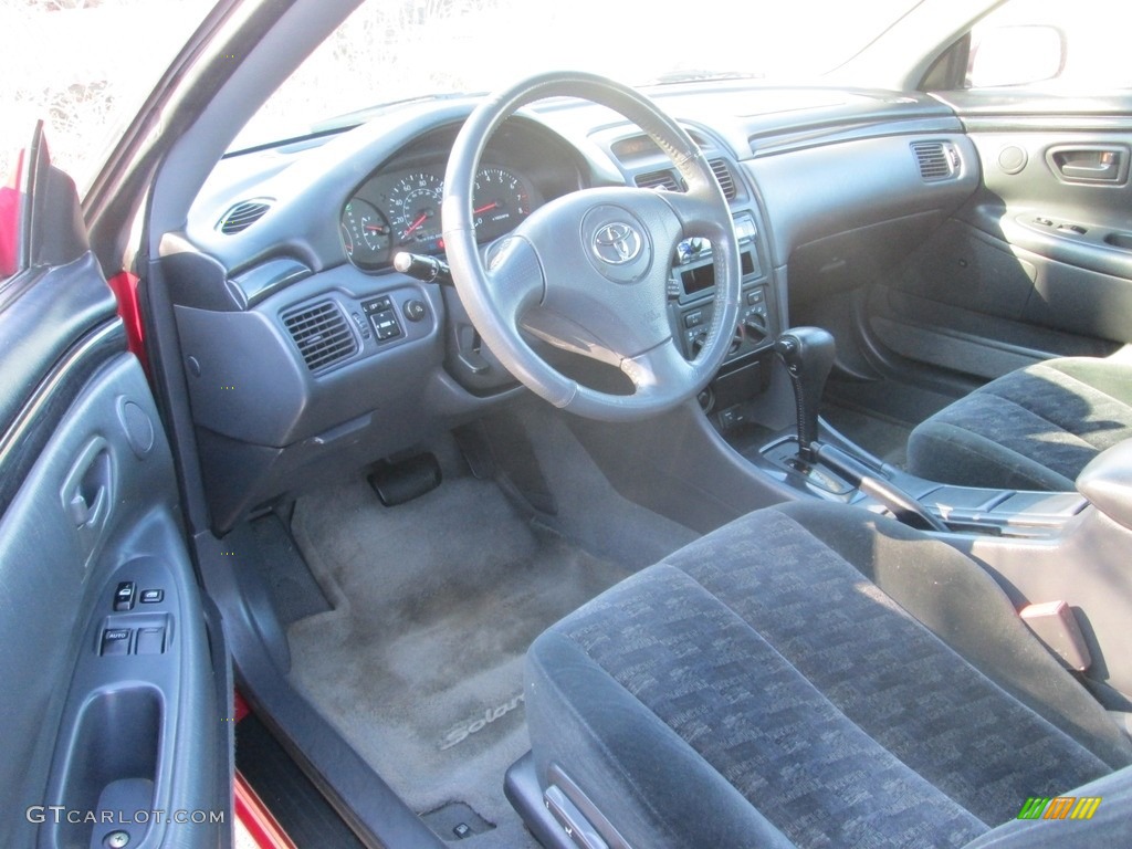 2002 Solara SE Coupe - Red Flame Metallic / Charcoal photo #10