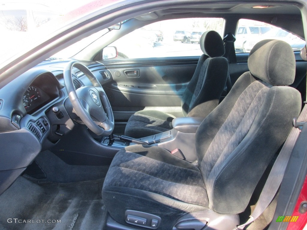 2002 Solara SE Coupe - Red Flame Metallic / Charcoal photo #11