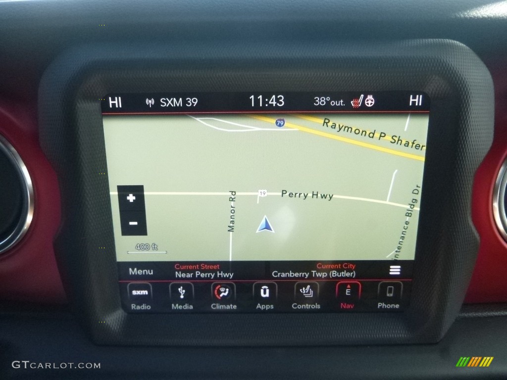 2019 Jeep Wrangler Unlimited Rubicon 4x4 Navigation Photo #131735977