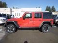 Firecracker Red - Wrangler Unlimited Rubicon 4x4 Photo No. 2