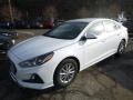 2019 Quartz White Pearl Hyundai Sonata SE  photo #5